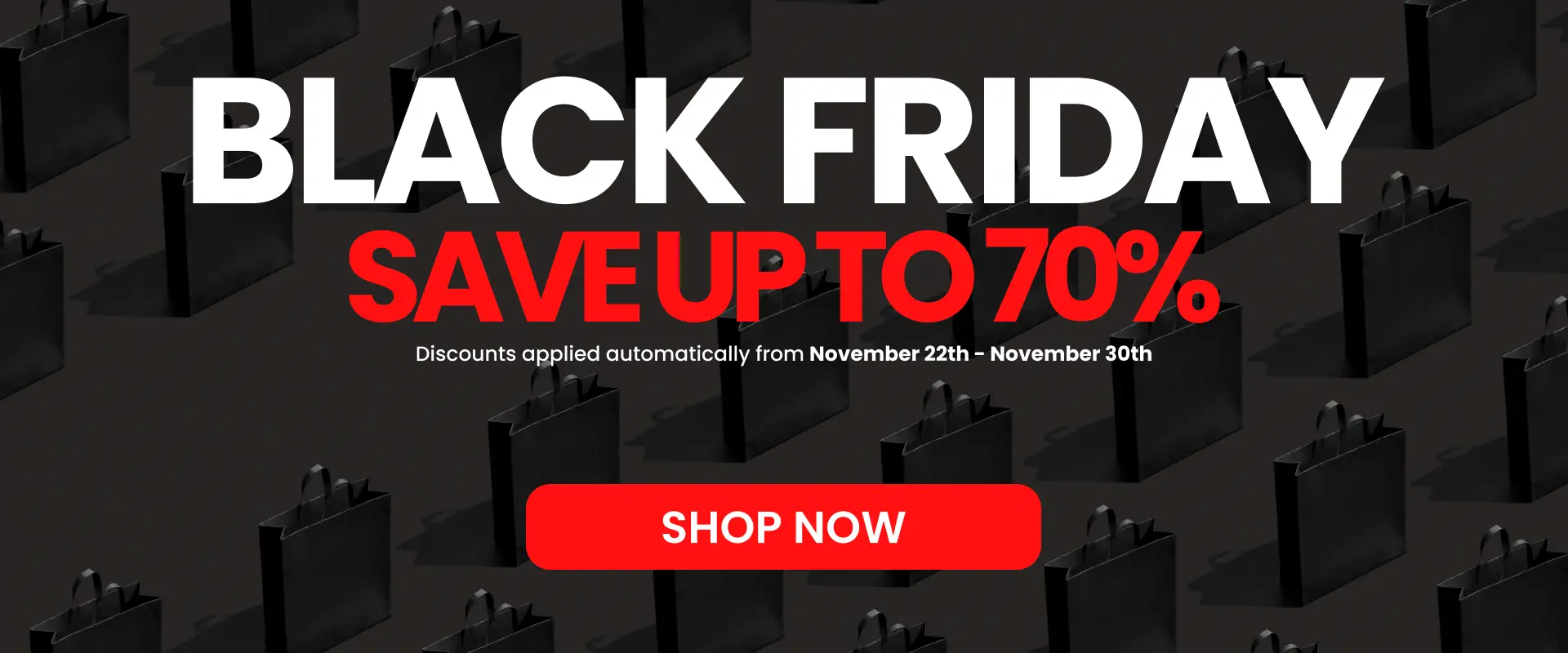 CSP Commerce Black Friday Cyber Monday banners