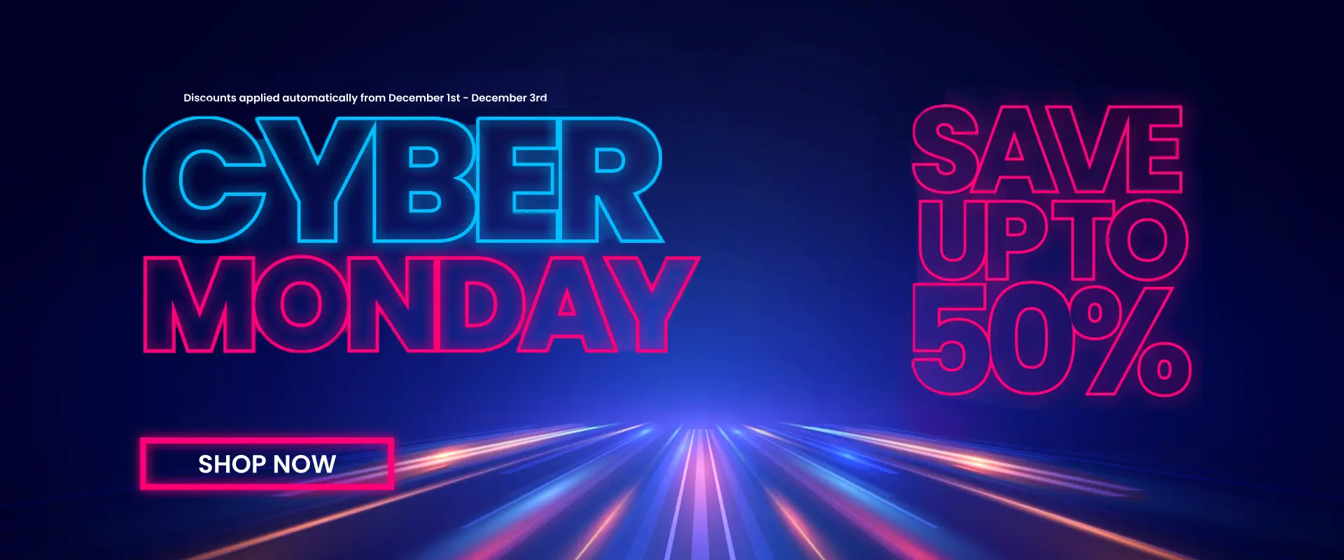 CSP Commerce Black Friday Cyber Monday banners